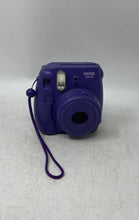 Load image into Gallery viewer, Fujifilm Instax Mini 8 Purple 60mm Focus Range Instant Film Camera Not Tested
