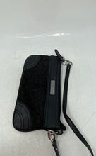 Load image into Gallery viewer, Tommy Hilfiger Womens Black Signature Print Single Strap Zip Top Shoulder Bag
