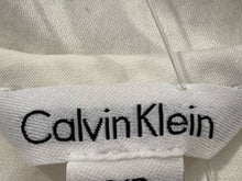 Load image into Gallery viewer, Calvin Klein Womens White Sleeveless Round Neck Peplum Blouse Top Size Small
