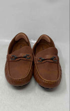 Load image into Gallery viewer, Aldo Mens Brown Leather Moc Toe Slip-On Driving Loafer Shoes Size 9.5
