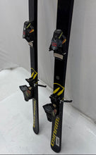 Load image into Gallery viewer, Dynamic VR17 Equipe Black Yellow Racing Snow Skis With Tyrolia 540 Bindings
