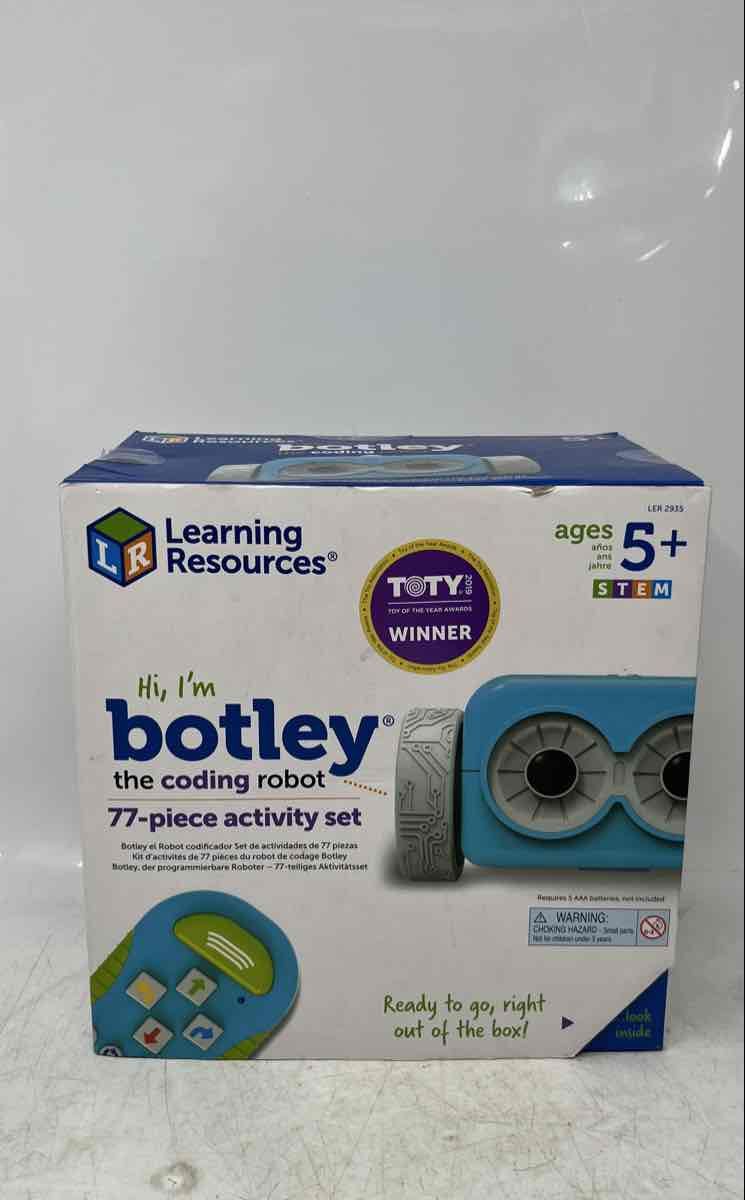 Learning Resources 77-Piece Botley The Coding Robot Activity Set Not Tested