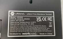 Load image into Gallery viewer, uAttend JR2000 Unlimited Employees Fingerprint Biometric Time Clock Not Tested
