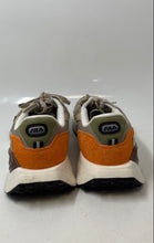 Load image into Gallery viewer, Fila Mens Levonte TXR Beige And Orange Lace-Up Low Top Sneakers Shoes Size 11.5
