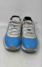 Load image into Gallery viewer, Nike Kids Air Jordan 11 CMFT Low White Blue Lace-Up Sneaker Shoes Size 6.5Y
