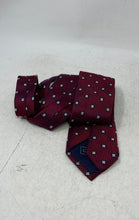 Load image into Gallery viewer, Cremieux Mens Red Geometric Silk Adjustable Formal Pointed Tie One Size
