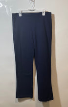 Load image into Gallery viewer, Jones New York Signature Womens Blue Flat Front Pull-On Trouser Pants Size M
