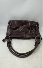 Load image into Gallery viewer, Relic Womens Brown Leather Double Handle Outer Pockets Shoulder Bag
