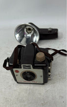 Load image into Gallery viewer, Vintage Kodak Brownie Holiday Roll Film Camera With Case Not Tested
