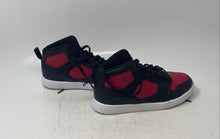 Load image into Gallery viewer, Nike Kids Air Jordan Access Black Red White Lace-Up Sneakers Shoes Size 2Y

