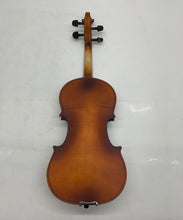 Load image into Gallery viewer, Mendini By Cecilio Brown 4-String Chinrest Acoustic Violin With Bow In Hard Case
