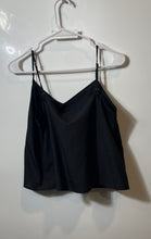 Load image into Gallery viewer, Karl Lagerfeld Womens Black Sleeveless Spaghetti Strap Camisole Tank Top Size S
