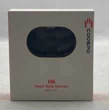 Load image into Gallery viewer, Coospo H6 Black Bluetooth ANT Plus Health Fitness Heart Rate Monitor Not Tested

