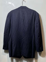 Load image into Gallery viewer, Lanificio Cerruti Mens Navy Blue Single-Breasted Three-Button Blazer Size 56R
