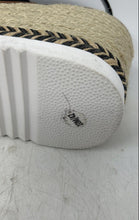 Load image into Gallery viewer, Vince Camuto Womens Marietten Black Leather Platforms Espadrille Sandals Size 10
