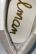 Load image into Gallery viewer, Sam Edelman Womens Lupita White Leather Low Top Lace-Up Sneaker Shoes Size 7M
