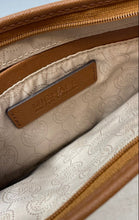 Load image into Gallery viewer, Michael Kors Womens Brown Outer Pocket Card Holder Zipper Wristlet Wallet
