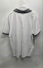 Load image into Gallery viewer, Karl Lagerfeld Mens White Pima Cotton Short Sleeve Collared Polo Shirt Size XL
