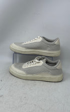 Load image into Gallery viewer, Zara Mens White Gray Round Toe Low Top Lace-Up Sneaker Shoes Size 41
