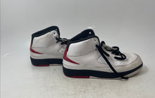Load image into Gallery viewer, Nike Boys Air Jordan 2 DQ8564-106 White Leather Mid Top Basketball Shoes Size 3Y
