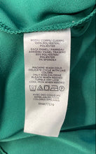 Load image into Gallery viewer, Ann Taylor Womens Green Long Sleeve V-Neck Pleated Front Blouse Top Size Small
