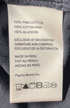 Load image into Gallery viewer, Psycho Bunny Kids Dark Blue Pima Cotton Short Sleeve Crew Neck T-Shirt Size 4
