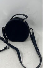 Load image into Gallery viewer, French Connection Womens Blue Leather Top Handle Adjustable Strap Crossbody Bag
