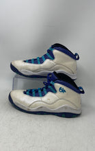 Load image into Gallery viewer, Nike Boys Air Jordan 10 Retro 310806-107 White Leather Basketball Shoes Size 7Y
