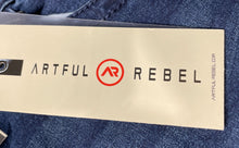 Load image into Gallery viewer, Artful Rebel Mens Blue 5-Pocket Design Slim Fit Straight Leg Jeans 36x30 W/Tags
