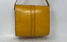Load image into Gallery viewer, Creative Studio Womens Yellow Adjustable Strap Shoulder Crossbody Bag
