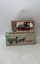 Load image into Gallery viewer, Ertl Texaco Collectors Series Texaco Tanker And Horse &amp; Tanker Coin Banks 2 Pcs
