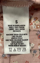 Load image into Gallery viewer, Aeropostale Womens Pink Floral Print Smocked Tiered Babydoll Mini Dress Size S
