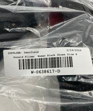 Load image into Gallery viewer, Donald Pliner Womens Alice Black Leather Slip-On Square Toe Loafer Shoes Size 8M
