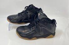 Load image into Gallery viewer, And 1 Kids Assist 3.0 Black Leather Lace-Up Mid Top Sneaker Shoes Size 2
