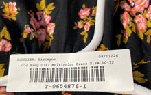 Load image into Gallery viewer, Old Navy Girls Multicolor Floral Print Cotton Fit &amp; Flare Dress Size L (10-12)
