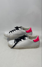 Load image into Gallery viewer, Crime London Womens Beat White Pink Low Top Lace-Up Sneaker Shoes Size 10

