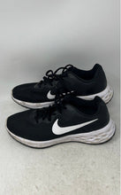 Load image into Gallery viewer, Nike Womens Revolution 6 DC3729-003 Black White Lace-Up Sneaker Shoes Size 9
