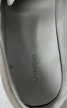 Load image into Gallery viewer, Vince Mens Cage Gray Suede Hook And Loop Platform Sneaker Shoes Size 9.5M
