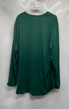 Load image into Gallery viewer, Adidas Mens Green Long Sleeve Round Neck Activewear Pullover T-Shirt Size 2XL

