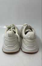 Load image into Gallery viewer, Zara Womens White Leather Low Top Lace-Up Sneaker Shoes Size EUR 39
