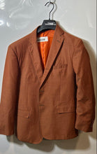 Load image into Gallery viewer, The Fratelli Mens Brown Long Sleeve Notch Collar 2-Button Blazer Size 48
