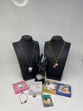 Load image into Gallery viewer, Hello Kitty Girl's Accessories Necklaces-Bracelets-Pin-Watch (9 Pcs)
