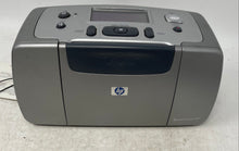 Load image into Gallery viewer, HP Photosmart 145 Q3025A Silver Portable Photo Printer With Case Not Tested
