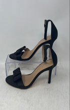 Load image into Gallery viewer, Lauren Ralph Lauren Womens Allie Black Stiletto Heel Ankle Strap Sandals Size 5B
