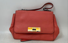 Load image into Gallery viewer, Michael Kors Womens Pink Leather Inner Pocket Adjustable Strap Crossbody Handbag
