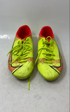 Load image into Gallery viewer, Nike Kids Mercurial Vapor 14 Academy FG/MG Yellow Orange Soccer Cleats Size 6Y
