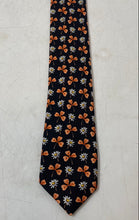Load image into Gallery viewer, Thomas Pink Jermyn Street Mens Multicolor Floral Silk Adjustable Designer Tie
