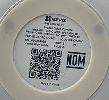 Load image into Gallery viewer, Ezviz Mini O CS-CV206 White 720p HD Indoor Wi-Fi Home Security Camera

