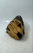 Load image into Gallery viewer, Wilson Unisex Black Tan Leather Left Hand Throw Baseball Glove Size 12.5 Inch
