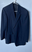 Load image into Gallery viewer, Chereskin Mens Blue Long Sleeve Notch Collar Pockets 2-Button Blazer Size 38R
